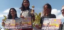 İzmit Belediyesporlu atlet Dilan  Türkiye şampiyonu oldu
