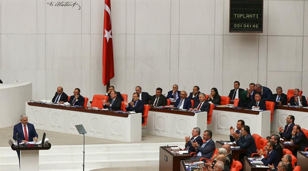 Başbakan Yıldırım, 018 Yılı Merkezi Yönetim Bütçe Kanunu Tasarısı görüşmelerinde konuşma yaptı.