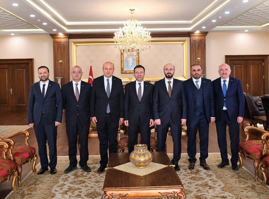 İl Başkanları Vali Aksoy’u Ziyaret Etti
