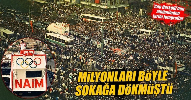 Naim Süleymanoğlu'nun albümünden tarihi fotoğraflar
