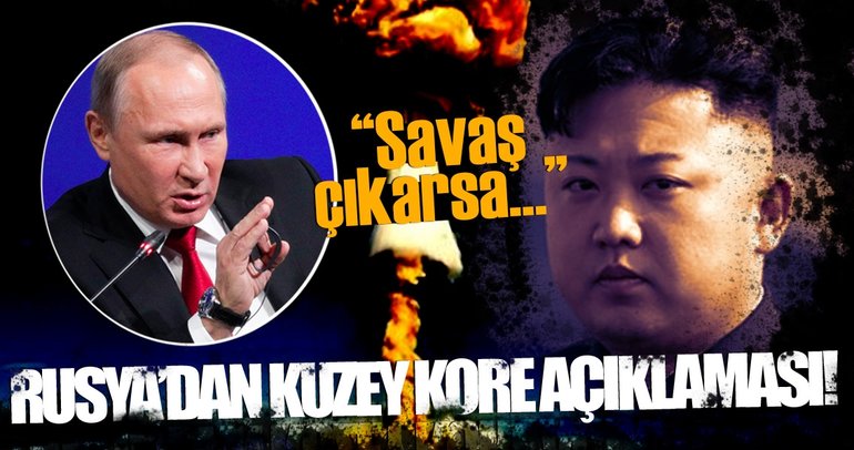 Son dakika: Rusya'dan flaş Kuzey Kore yorumu!