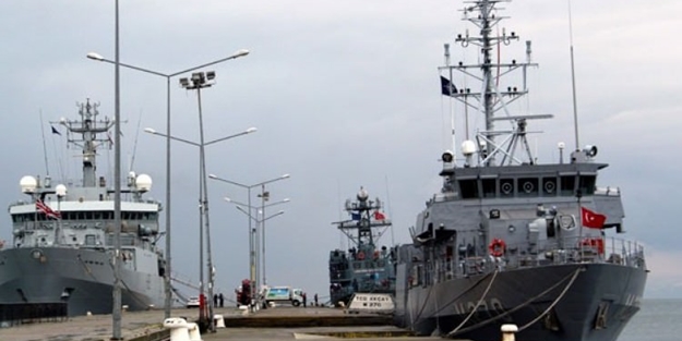 NATO savaş gemileri Türkiye’ye geldi