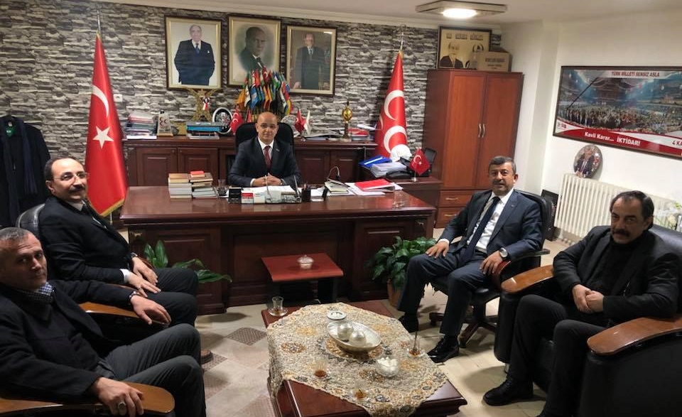 Darıca belediye Başkanı Karabacak Aydın Ünlü’yü ziyaret etti