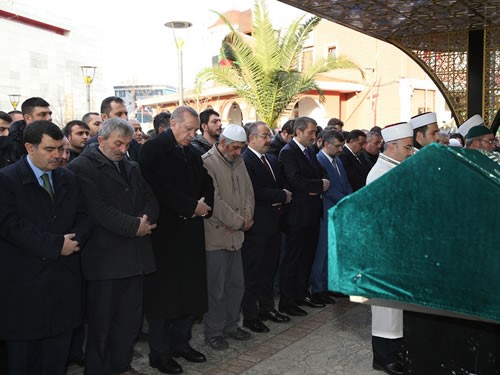 Cumhurbaşkanı Erdoğan, Abdullah Samet Demir’in Cenaze Törenine Katıldı