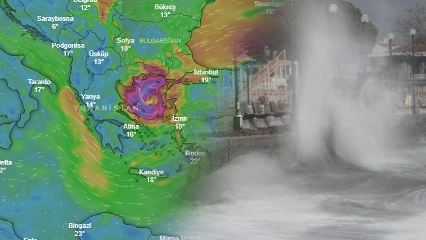 Çanakkale-Edirne-İzmir Kasırgadan etkilenir mi?