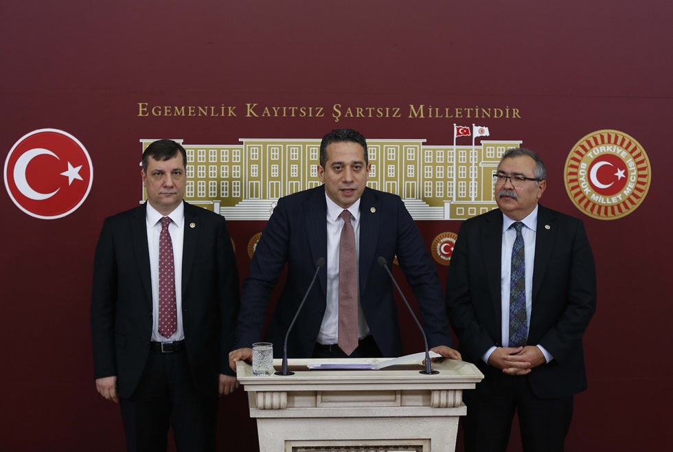 CHP Mersin Milletvekili Ali Mahir Başarır: “Bugün milletvekilliğinden istifa edeceğim.”