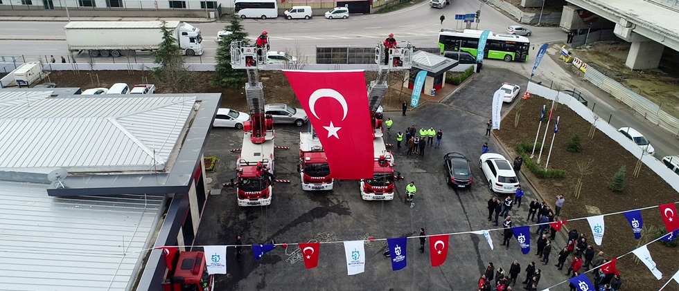 Yahya Kaptan İtfaiye Müfreze Binası hizmete girdi