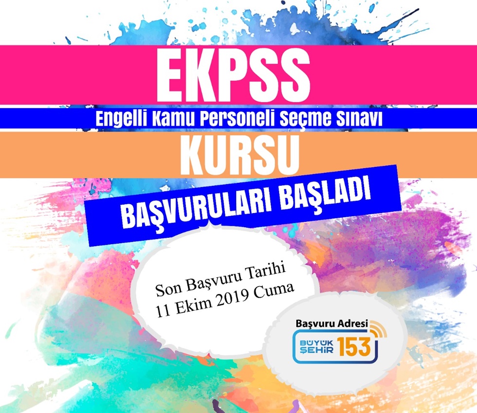 Büyükşehir’den E-KPSS kursu
