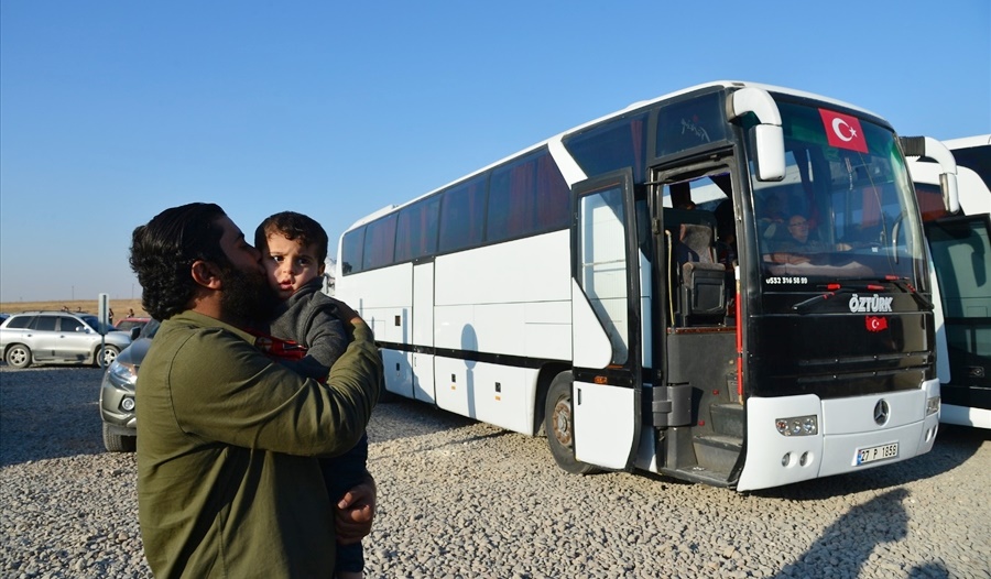 Suriyelier Evlerine Yerleşmeye Başladı