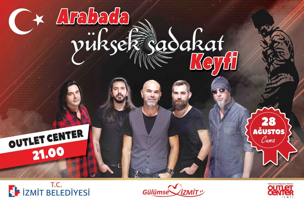 Yüksek Sadakat arabalı konserle İzmit’i coşturacak