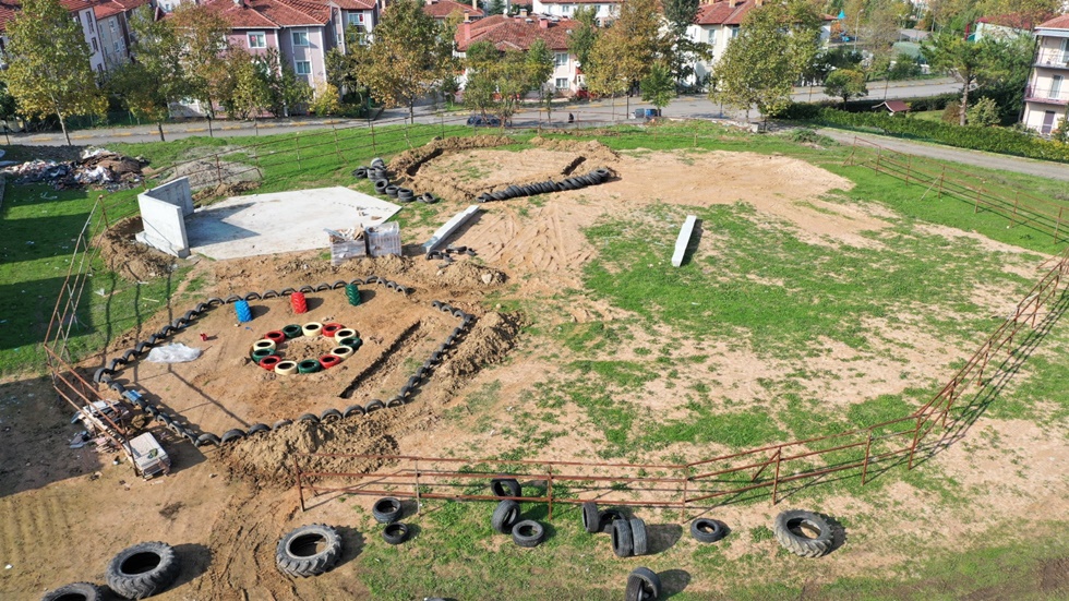 Eğlendirirken Öğretecek Olan Sıfır Atık Parkı Şekilleniyor