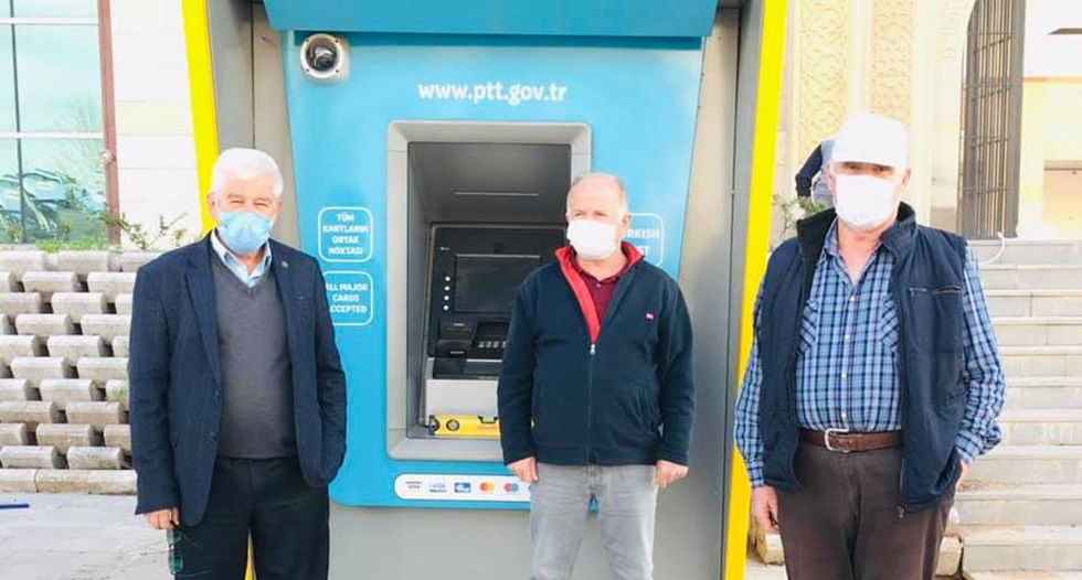 İlimtepe’ye PTT ATM’si koyuldu