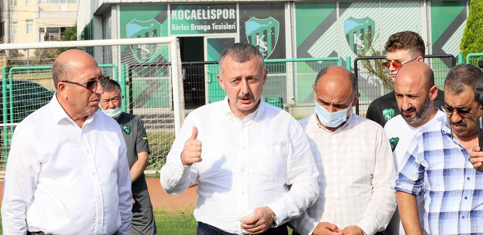 Başkan Büyükakın’dan Kocaelispor’a moral ziyareti