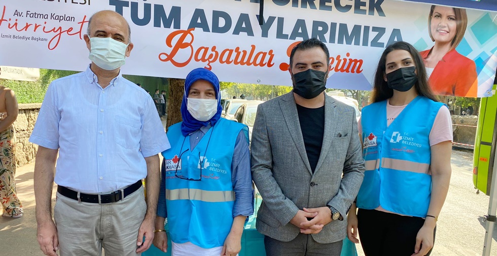 İzmit Belediyesi, KPSS’de  adayların yanında oldu