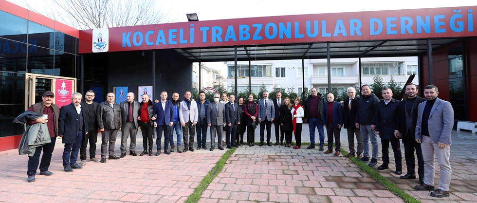 Başkan Büyükakın, Trabzonlulara konuk oldu