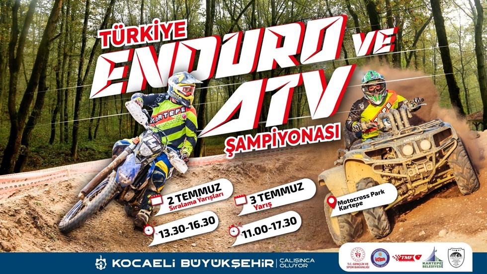 Türkiye Enduro ve ATV Şampiyonası nefes kesecek