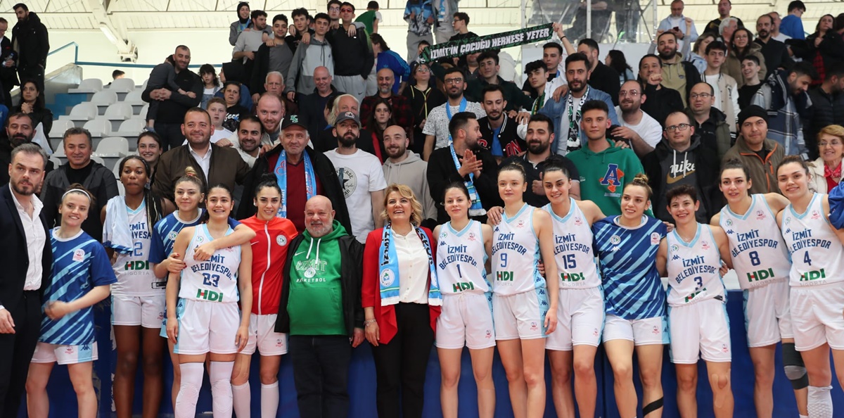 İzmitli Periler finale doğru gidiyor “69-54”