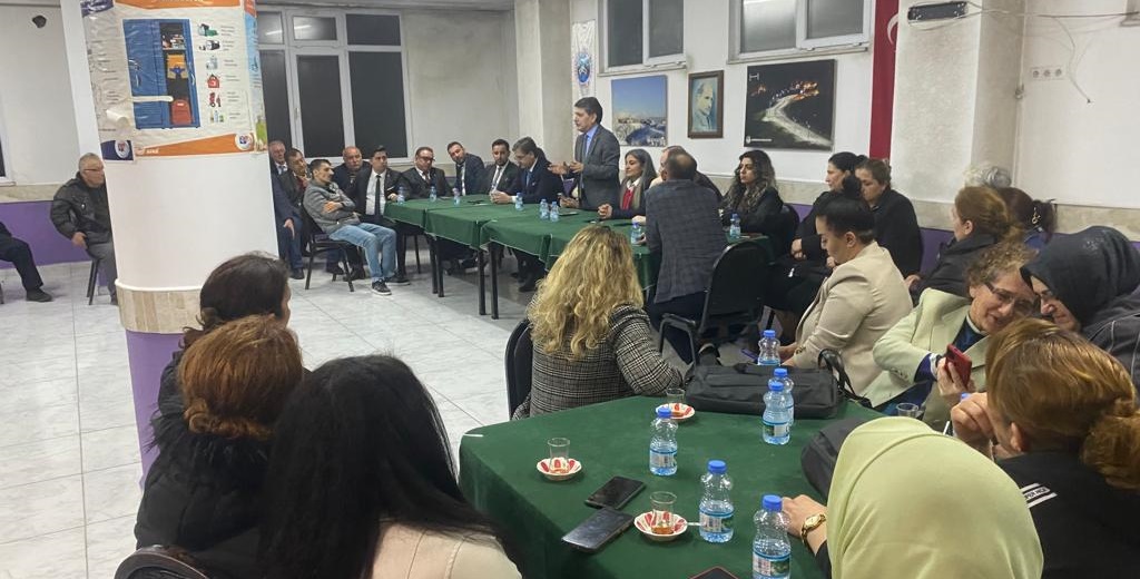 CHP’li adaylar Körfez Ordulular Derneği ve Kocaeli İli Gümüşhane Tekkeliler Derneği ile buluştu