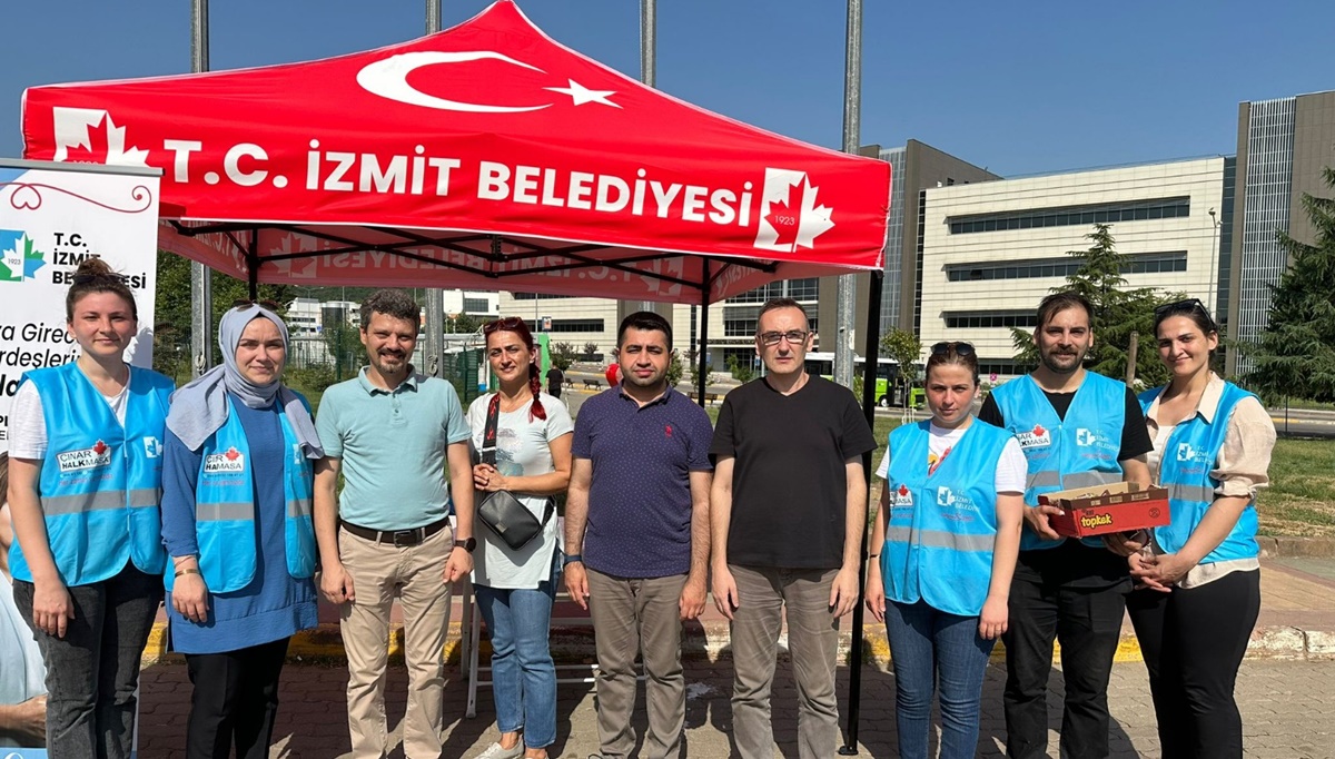 İzmit Belediyesi KPSS sınavında adayları yine yalnız bırakmadı