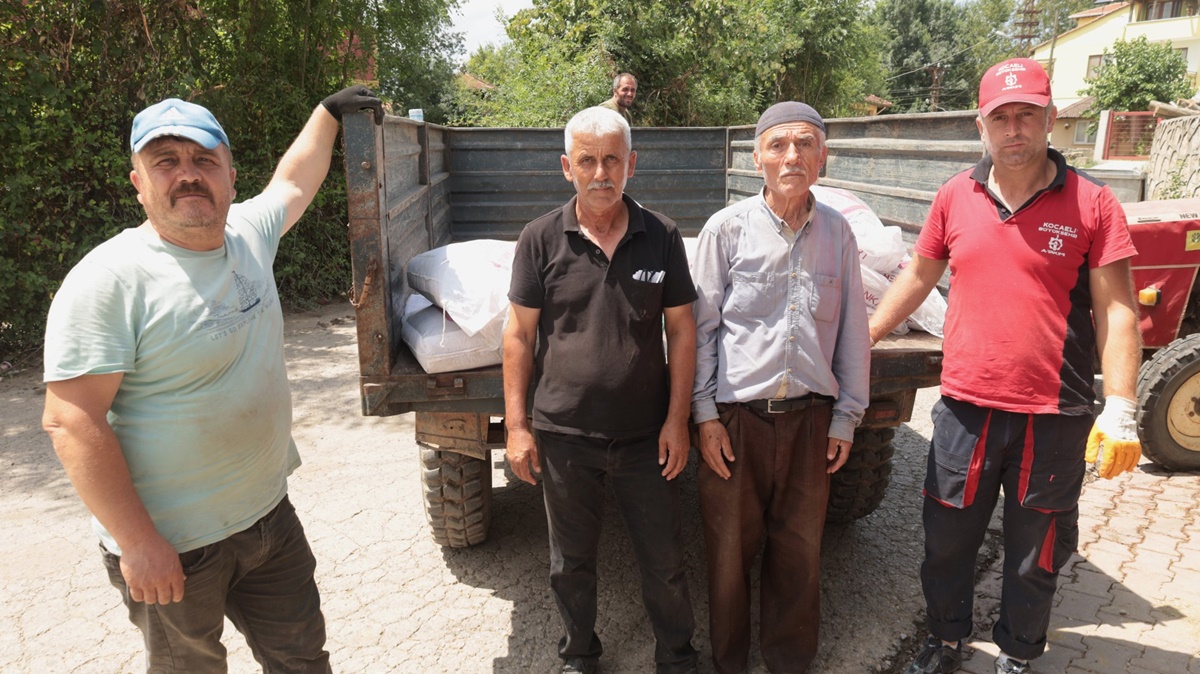 Selden tarlaları zarar gören çiftçilere destek