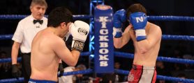 Kocaeli’nde kick boks fırtınası esti: Dövüşçüler ringin tozunu attırdı