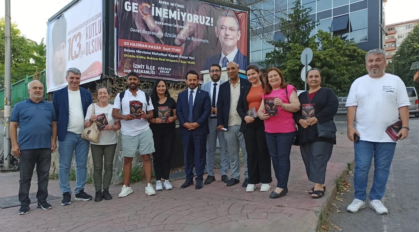 CHP İzmit’ten miting seferberliği