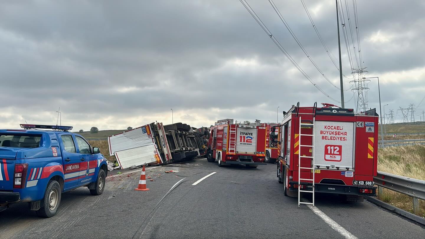 Kuzey Marmara Bağlantı Yolu’nda Feci Kaza: 1 Ölü, 3 Yaralı