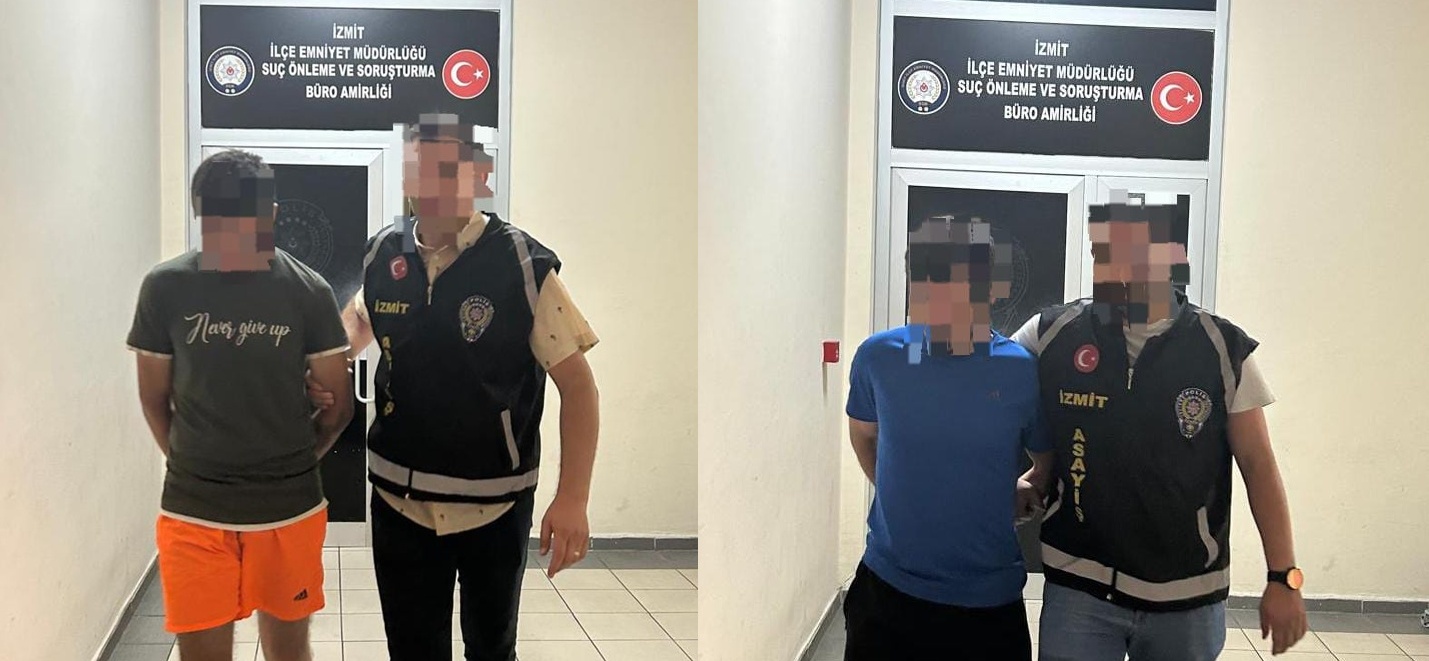 İzmit’te Cezaevi Firarilerine Şafak Operasyonu