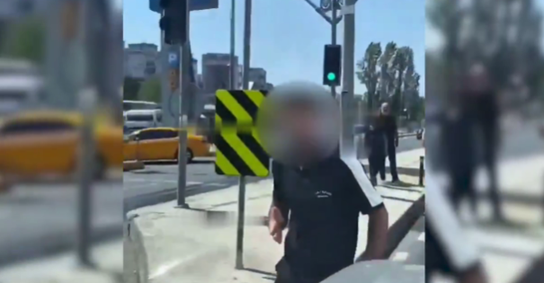 Eyüpsultan’da trafik saldırganı yakalandı