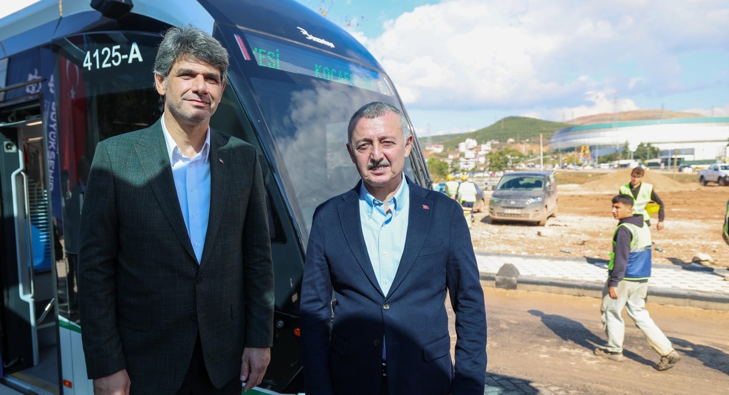 Stadyum tramvay hattı açıldı, sırada Kartepe var