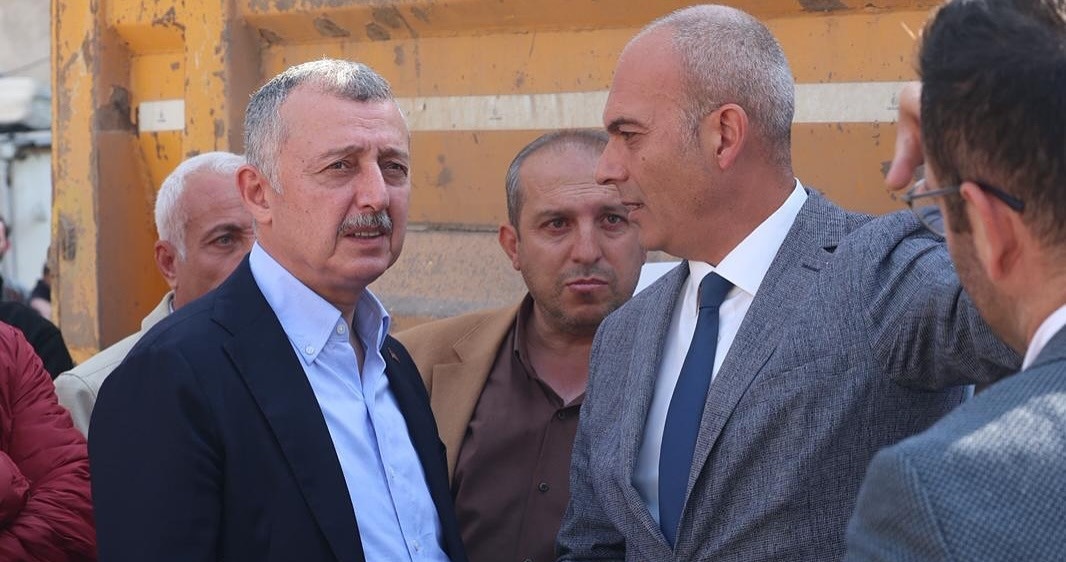 Başkan Büyükakın, Kuruçeşme Merkez Camii inşaat alanını inceledi: “Yeni cami 1091 kişilik olacak”