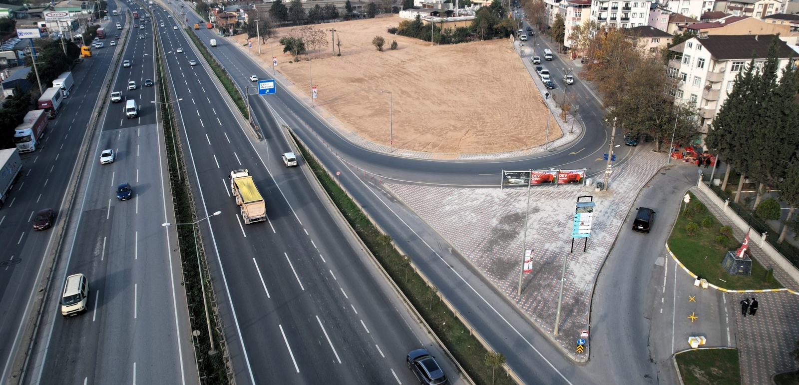 Gebze Eski Hal Kavşağı hizmete girdi