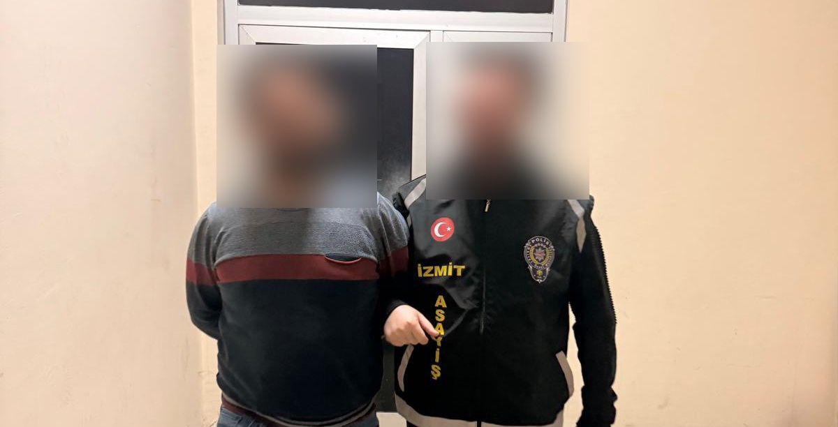 İzmit’te Aranan Hırsızlık Hükümlüsü Yakalandı