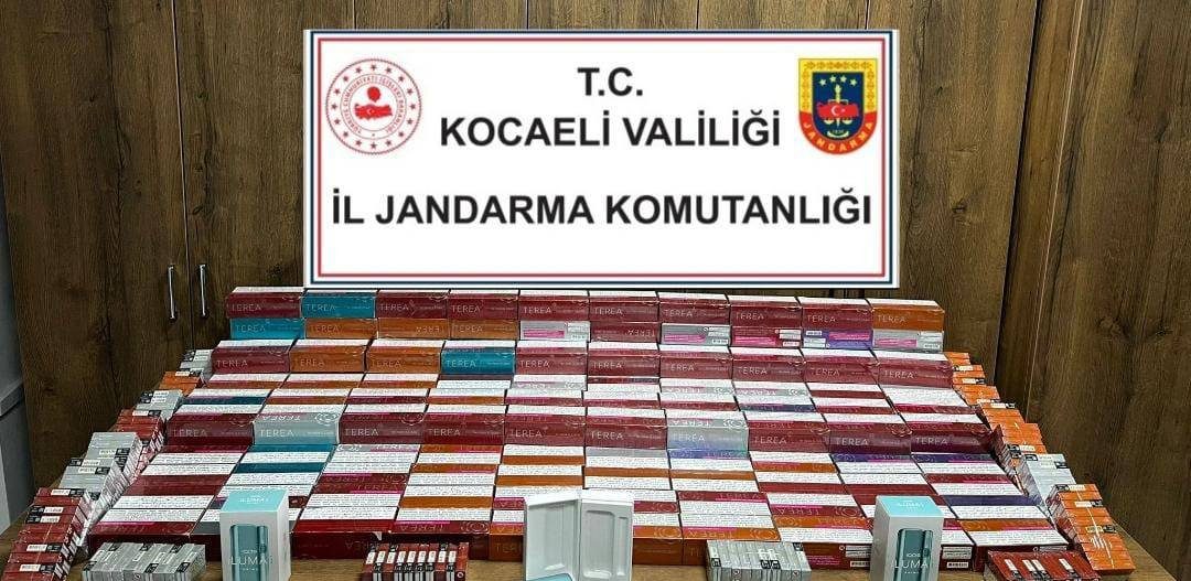 Kocaeli’nde Kaçak Elektronik Sigara Tütünü Ele Geçirildi