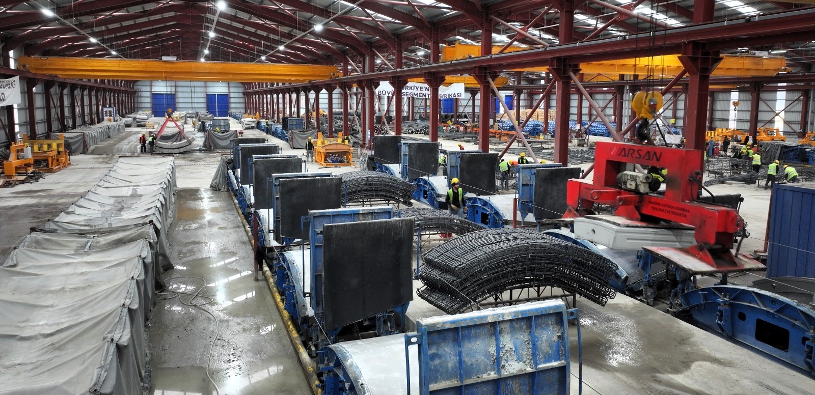 6 bin 754 ring segment tamam, diğerleri yolda
