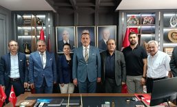 Cihanda Turan ve Osmanlı Yükseliş Federasyonu’ndan MHP Pendik İlçe Başkanı Muharrem Kır’a ziyaret