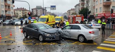 Kocaeli’nden ilginç kaza görüntüleri