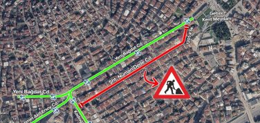 Gebze Şehit Numan Dede Caddesi Üstyapı Çalışması Başladı! Trafiğe Kapatıldı
