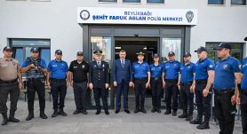 Bakan Mustafa Çiftçi, Gebze’de Beylikbağı Polis Merkezi’ni ziyaret etti