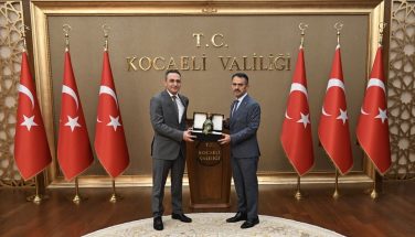 Kocaeli İl Jandarma Komutanı Murat Bozkurt’tan Vali Aktaş’a Veda Ziyareti