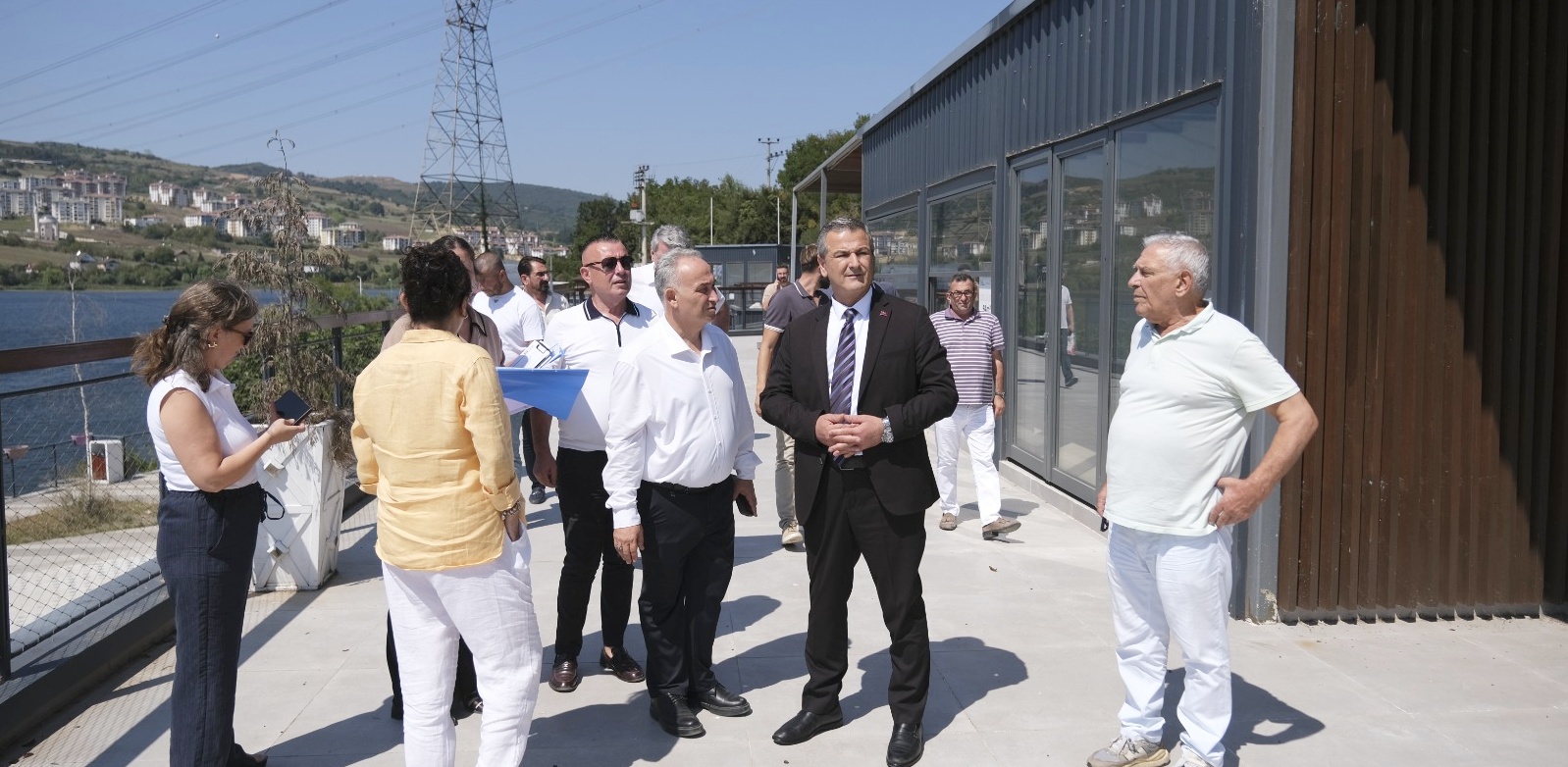 100. Yıl Parkı Bıçkıdere Göleti’nde Çalışmalar Hız Kazandı