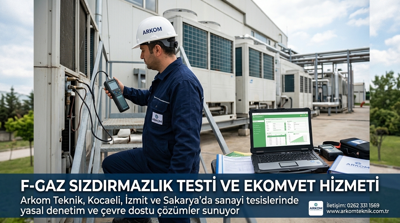Arkom Teknik’ten İklimlendirme Sektöründe Yasal Mevzuata Uygun F-Gaz ve EKOMVET Hizmeti