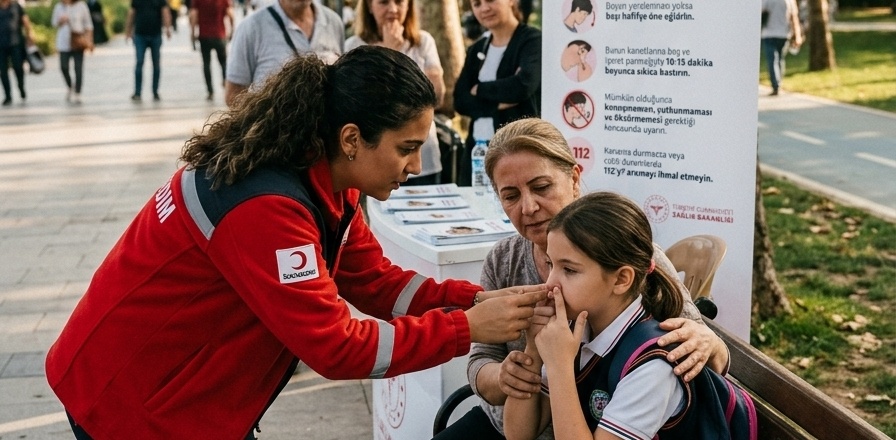Dünya İlk Yardım Günü’nde Sağlık Bakanlığı’ndan Hayat Kurtaran Uyarı: Burun Kanamasında Yapılması Gerekenler