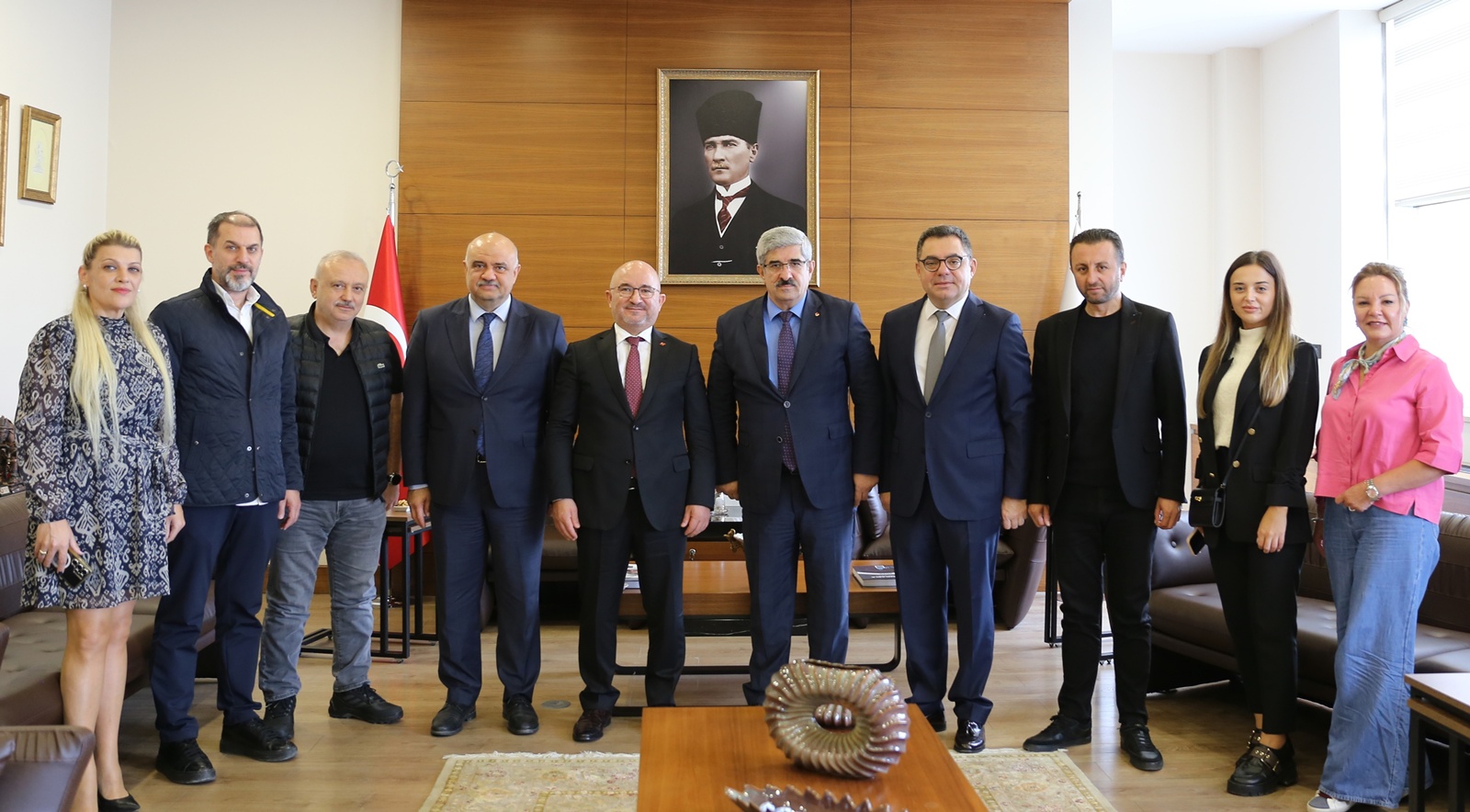 TSE Başkanı Mahmut Sami Şahin’den KOTO’ya ziyaret