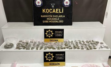Kocaeli’nde uyuşturucu operasyonu: 5 şüpheli tutuklandı