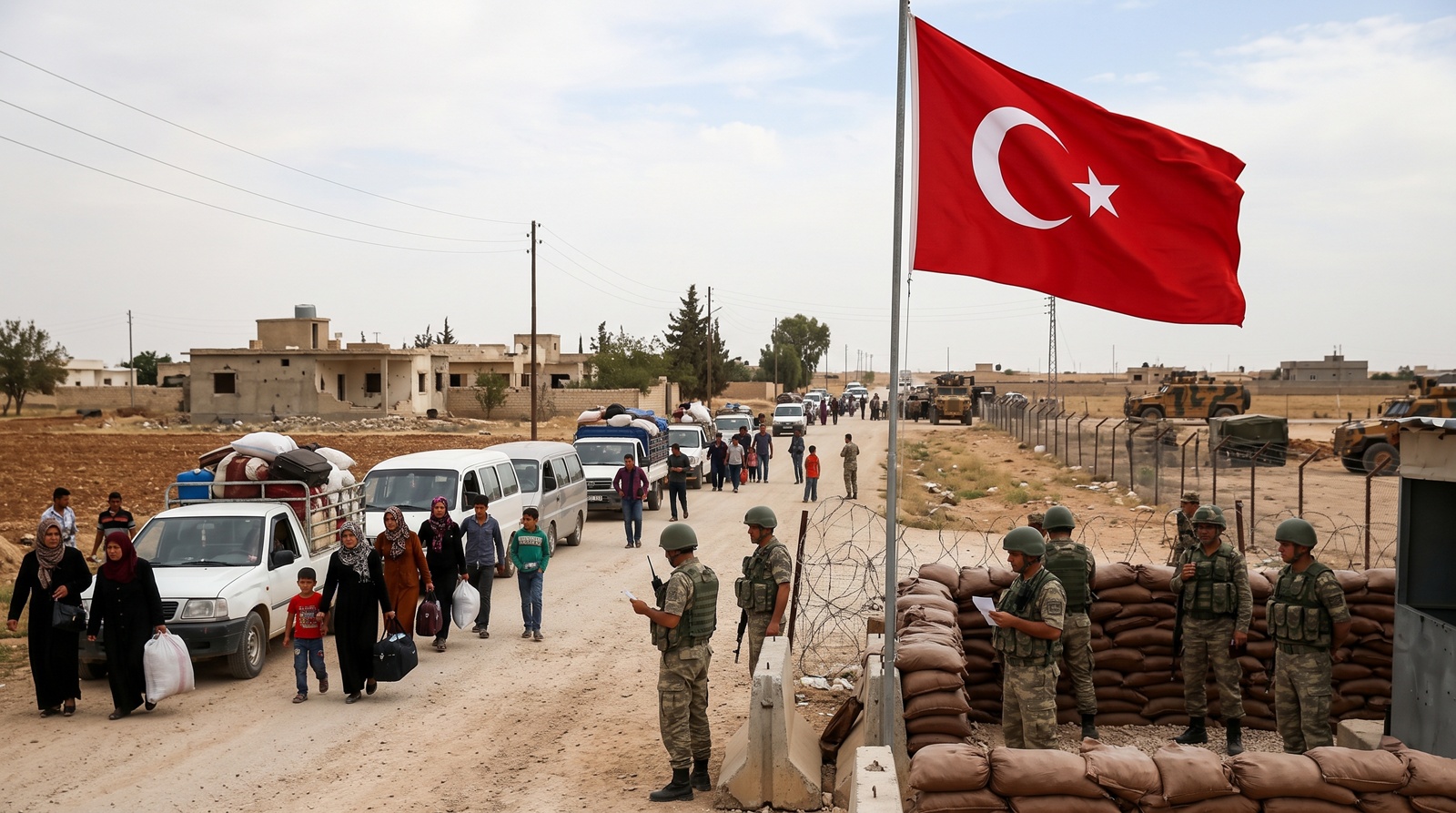 Resulayn’daki Evlerine Dönmek İsteyen Siviller Engelleniyor İddiasına Resmi Yalanlama