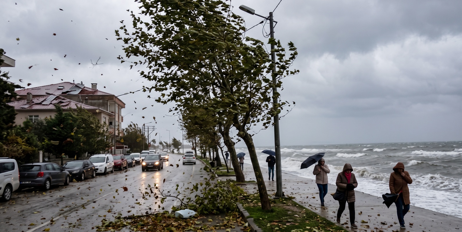 Marmara’da Kuvvetli Rüzgar ve Fırtına Bekleniyor!