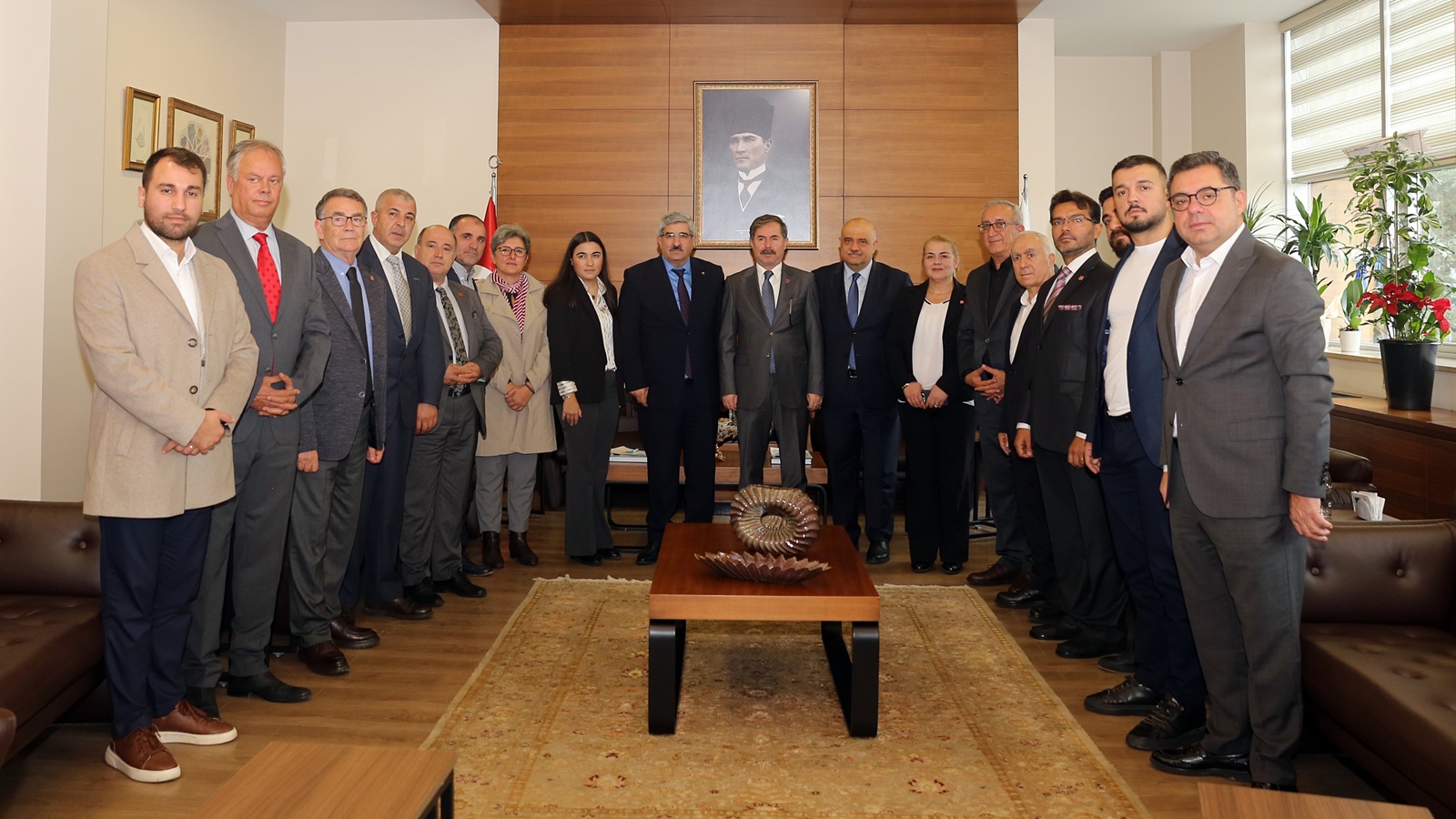 CHP Kocaeli İl Başkanı Selman Yıldırım’dan KOTO’ya Yeni Dönem ‘Hayırlı Olsun’ Ziyareti