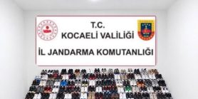 Kocaeli İl Jandarma Komutanlığından Kandıra’da Büyük Sahte Ayakkabı Operasyonu