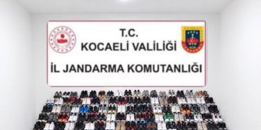 Kocaeli İl Jandarma Komutanlığından Kandıra’da Büyük Sahte Ayakkabı Operasyonu
